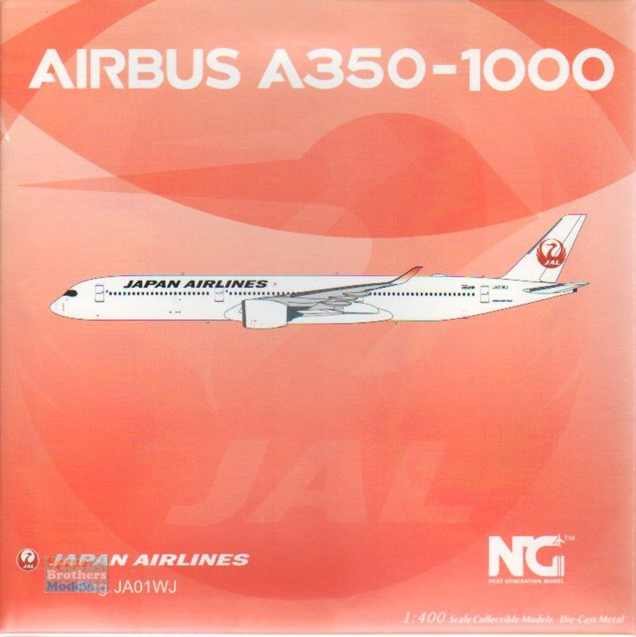 JAL A350 1000 日本航空 エアバス JA01WJ NG 1:400 航空機 