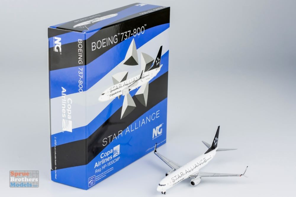 NGM58143 1:400 NG Model Copa Airlines B737-800(S) Reg #HP-1830CMP