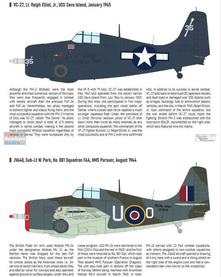 EDU11175 1:48 Eduard 'Wilder Cat' FM-2 Wildcat [Limited Edition