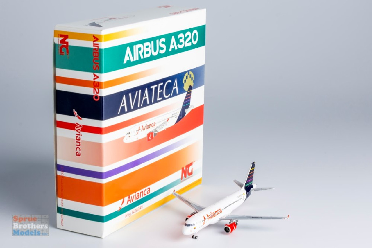 NGM15019 1:400 NG Model Avianca Airbus A320-200 Reg #N398AV Retro 