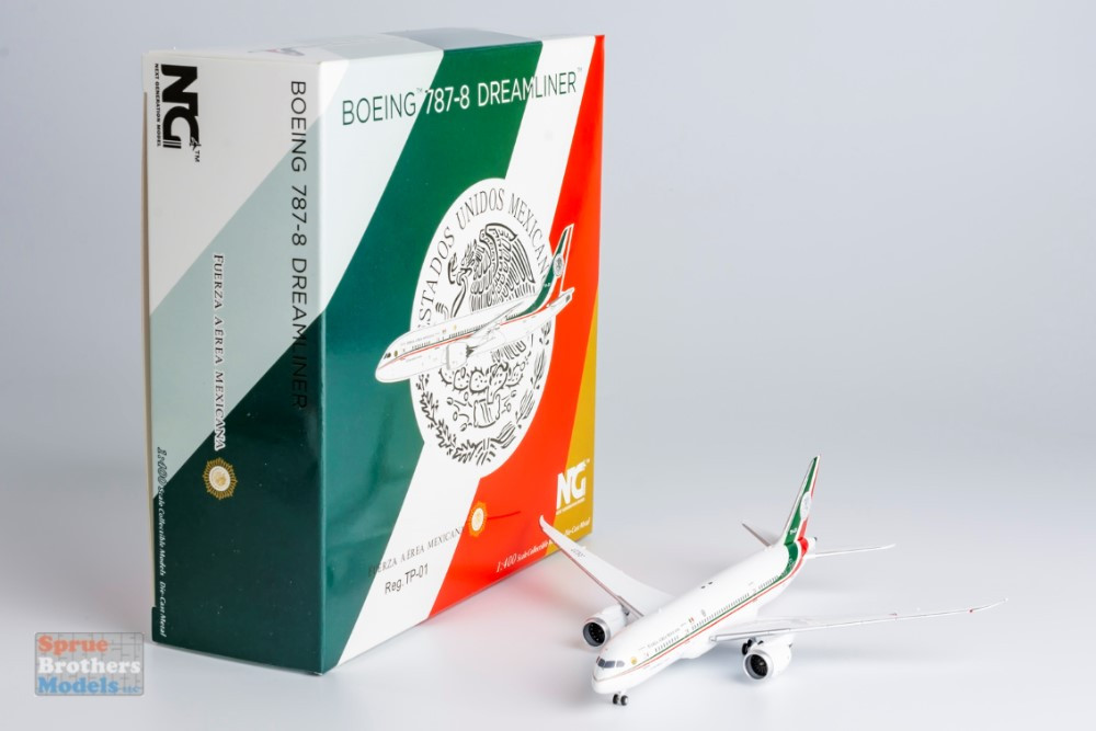 NGM59022 1:400 NG Model Mexico Air Force B787-8 Reg #TP-01 (pre
