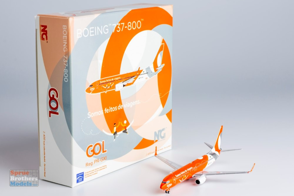 NGM58171 1:400 NG Model GOL Linhas Aereas B737-800 Reg #PR-GXI