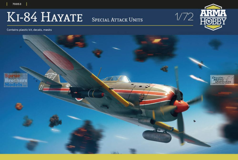 ARM70053 1:72 Arma Hobby Ki-84 Hayate 'Special Attack Units