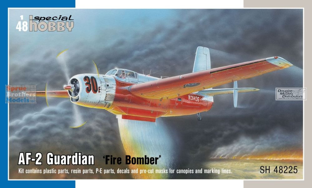 SPH48225 1:48 Special Hobby AF-2 Guardian 'Fire Bomber' - Sprue