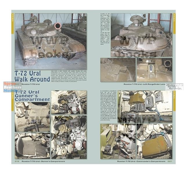 WWPG069 Wings & Wheels Publications - T-72 MBT In Detail (Early