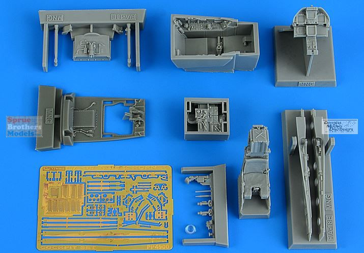 ARS4900 1:48 Aires F-18E Super Hornet Cockpit Set (MNG kit
