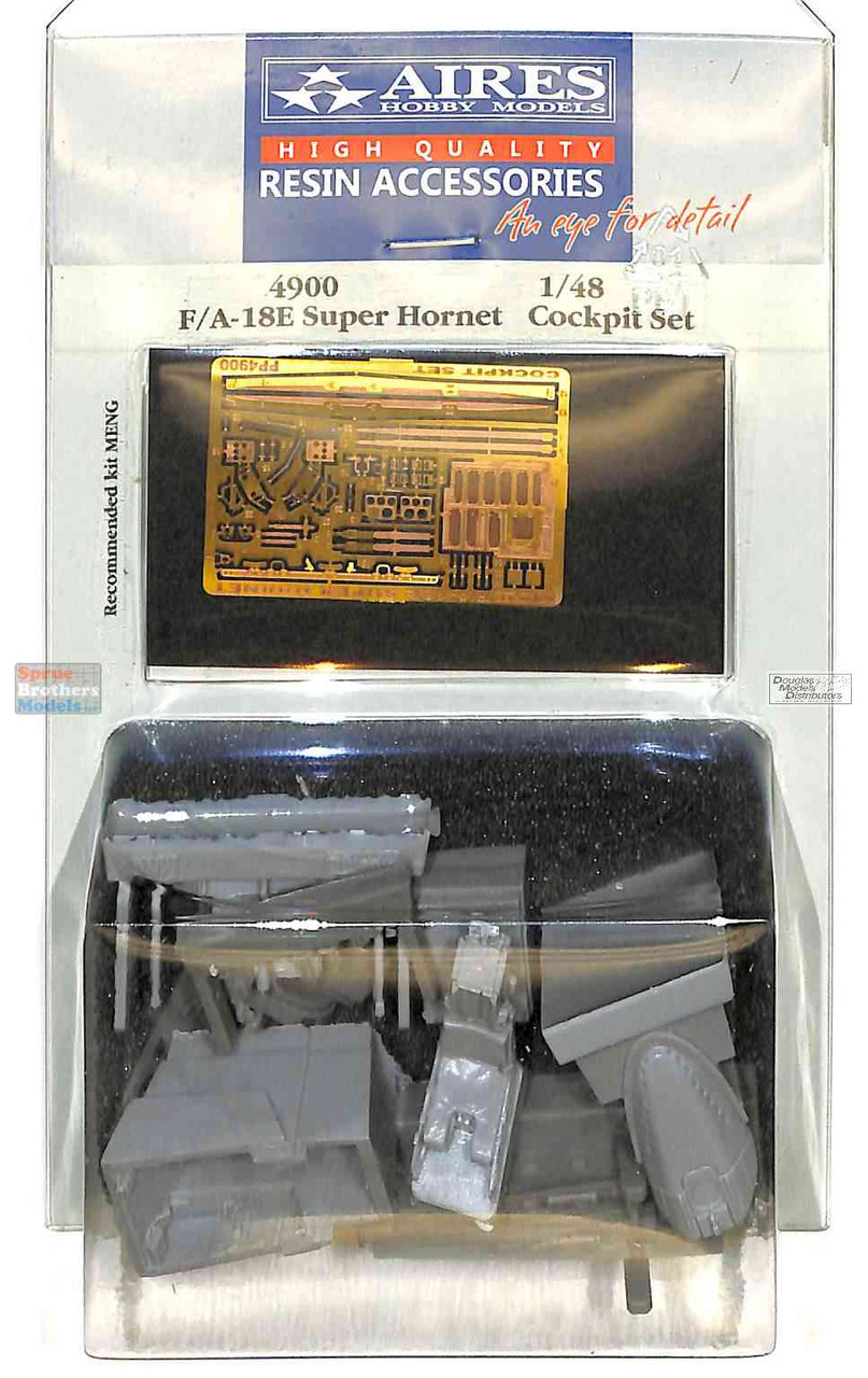 ARS4900 1:48 Aires F-18E Super Hornet Cockpit Set (MNG kit