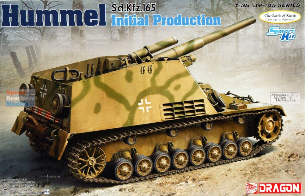 DML6430 1:35 Dragon Hummel Initial Production Sd.Kfz.165 - Sprue