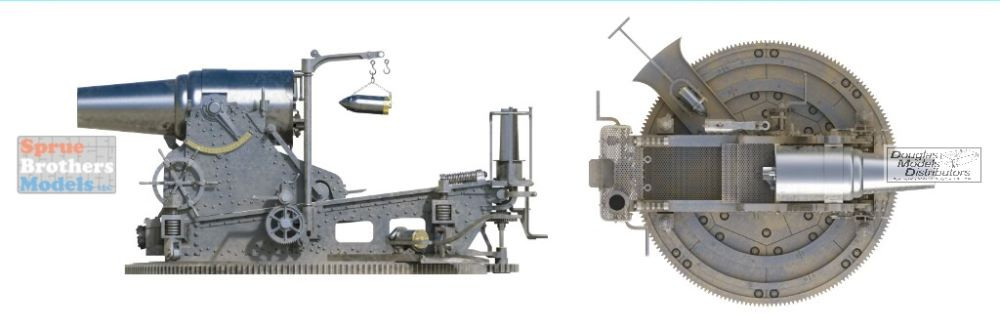 BDMBT030 1:35 Border Model IJA 280mm Howitzer Russo-Japanese War