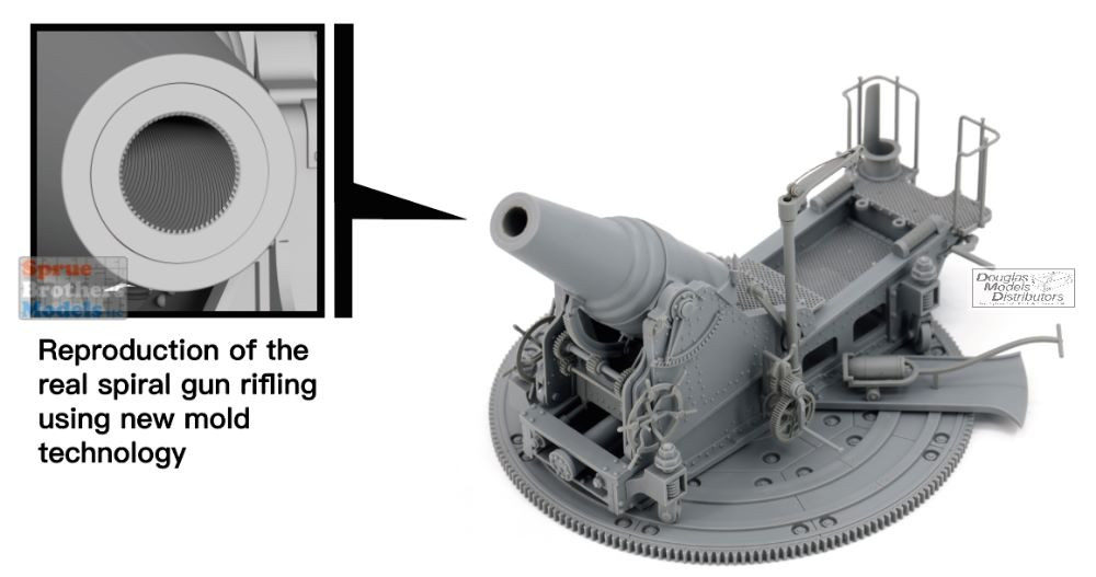 BDMBT030 1:35 Border Model IJA 280mm Howitzer Russo-Japanese War