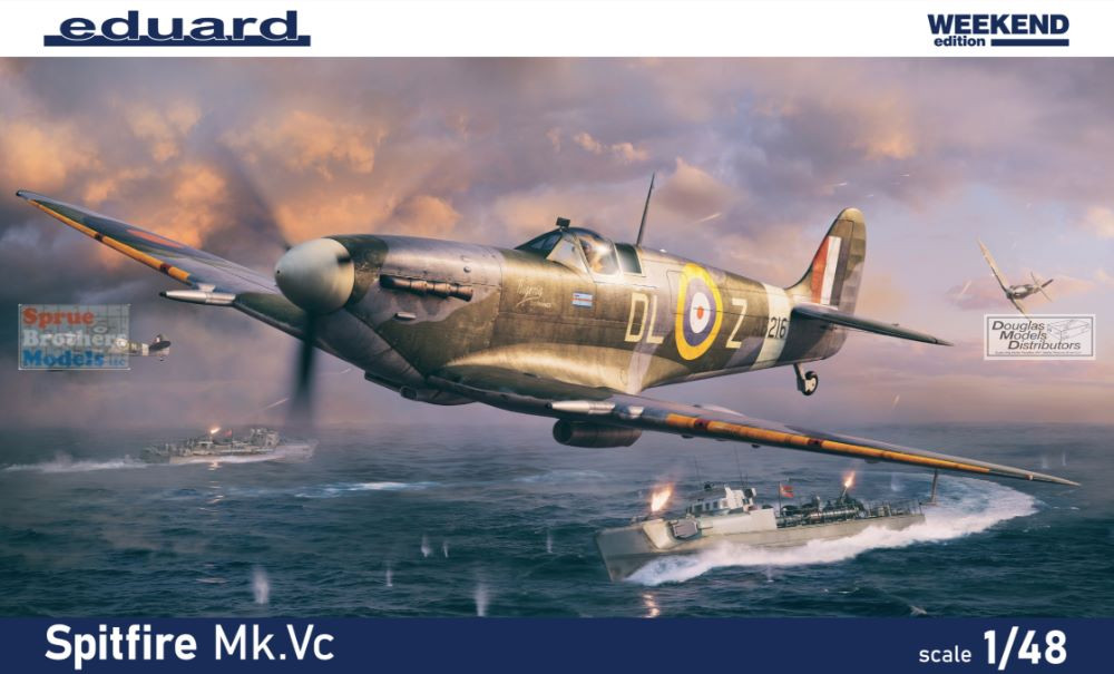 EDU84192 1:48 Eduard Spitfire Mk.Vc Weekend Edition - Sprue