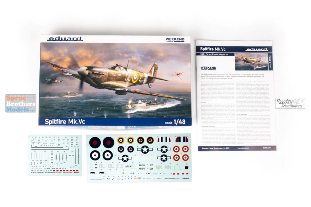EDU84192 1:48 Eduard Spitfire Mk.Vc Weekend Edition - Sprue