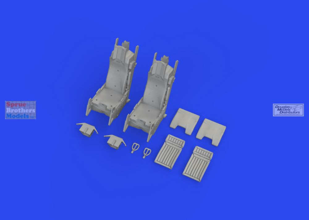 EDU648893 1:48 Eduard Brassin Print - F-16D Falcon Ejection Seats