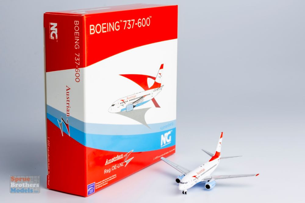 NGM76015 1:400 NG Model Austrian Airlines B737-600 Reg #OE-LNL