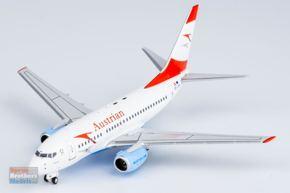 NGM76016 1:400 NG Model Austrian Airlines B737-600 Reg #OE-LNM