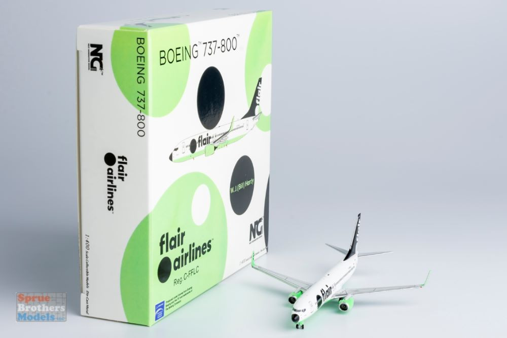 NGM58199 1:400 NG Model Flair B737-800(W) Reg #C-FFLC 'W J (Bill