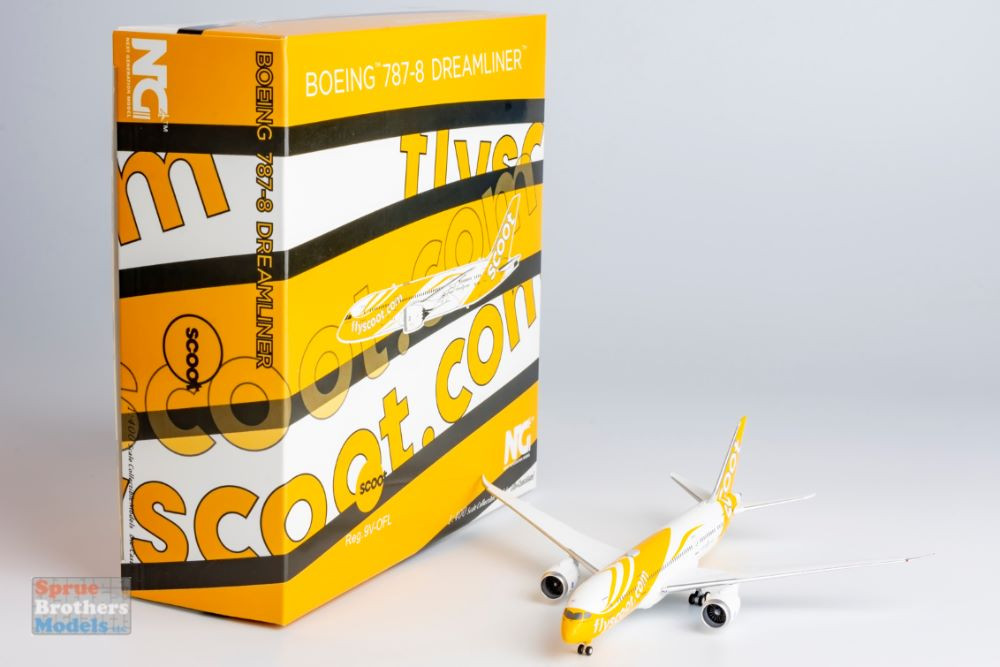 NGM59006 1:400 NG Model Scoot B787-8 Reg #9V-OFL (pre-painted/pre