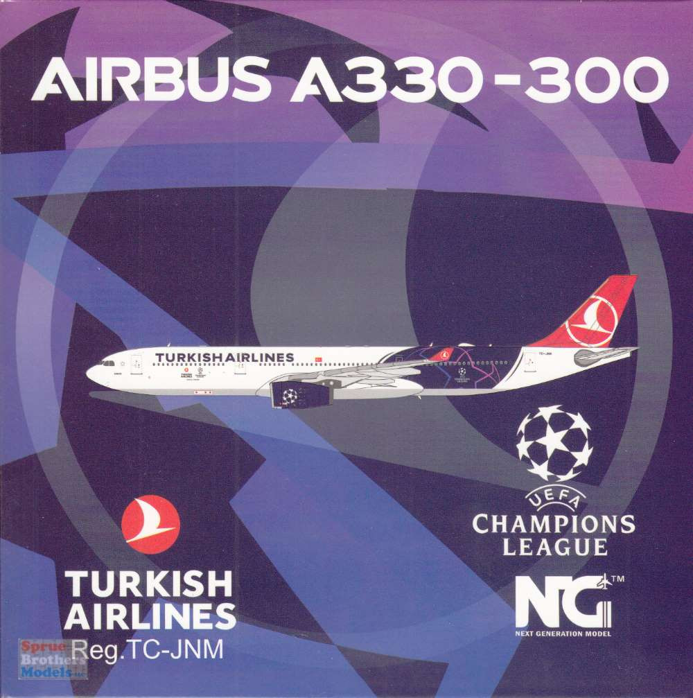 ◉TURKISH AIRLINES◉航空機模型　A330-300　ターキッシュ Schuco A330-300 ターキッシュ・エアライン（トルコ航空） TC-JNK 1