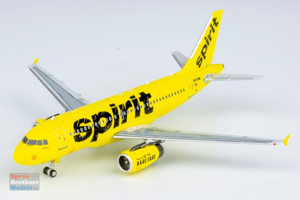 NGM49022 1:400 NG Model Spirit Airlines Airbus A319-100 Reg