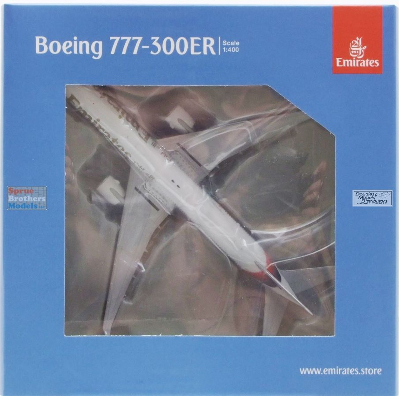 GEMGJ2219 1:400 Gemini Jets Emirates B777-300ER Reg #A6-ENV New