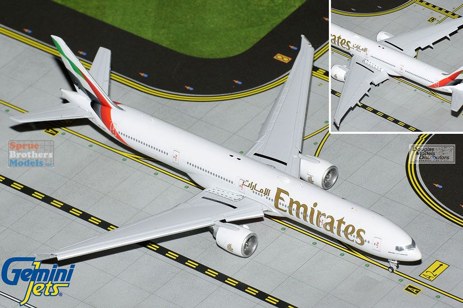 GEMGJ2219F 1:400 Gemini Jets Emirates B777-300ER Reg #A6-ENV New