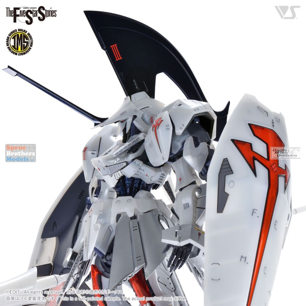 ZKMK31822 1:100 Volks LED Mirage V3 =Delta Berunn 3007= (The Five Star  Stories)