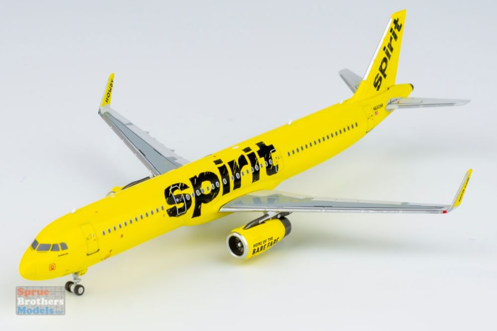NGM13100 1:400 NG Model Spirit Airlines Airbus A321-200 Reg