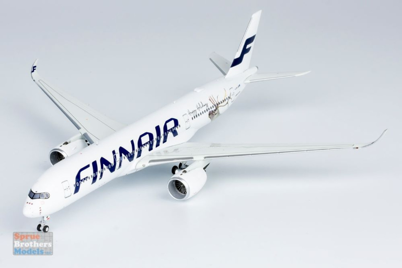 NGM39047 1:400 NG Model FinnAir Airbus A350-900 Reg #OH-LWE Happy Holiday  #1 (pre-painted/pre-built)