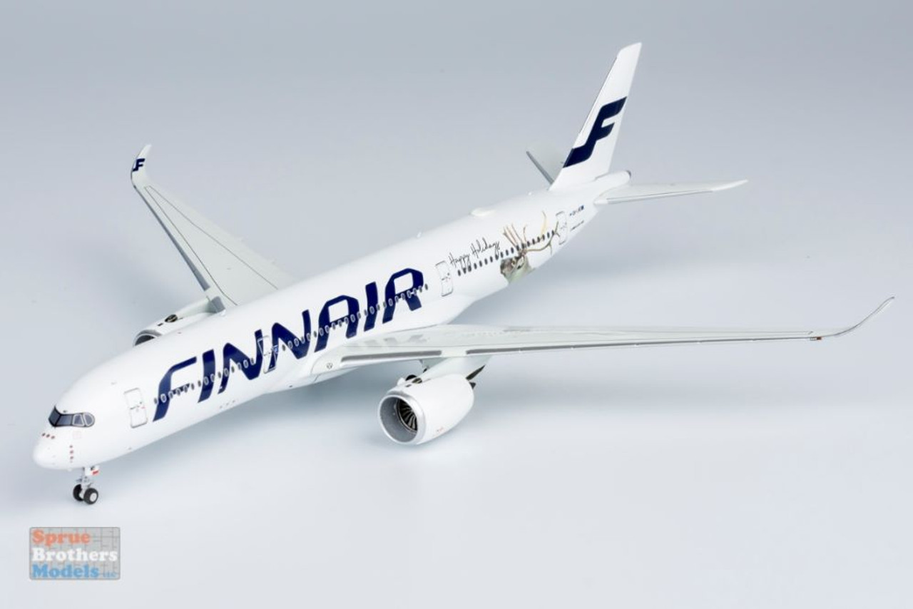 NGM39048 1:400 NG Model FinnAir Airbus A350-900 Reg #OH-LWD Happy Holiday  #2 (pre-painted/pre-built)