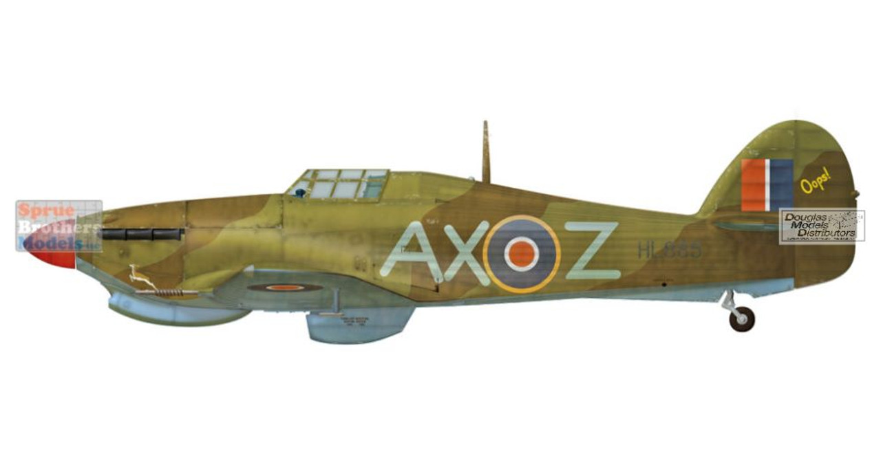 ARM40005 1:48 Arma Hobby Hurricane Mk.IIc Trop - Sprue