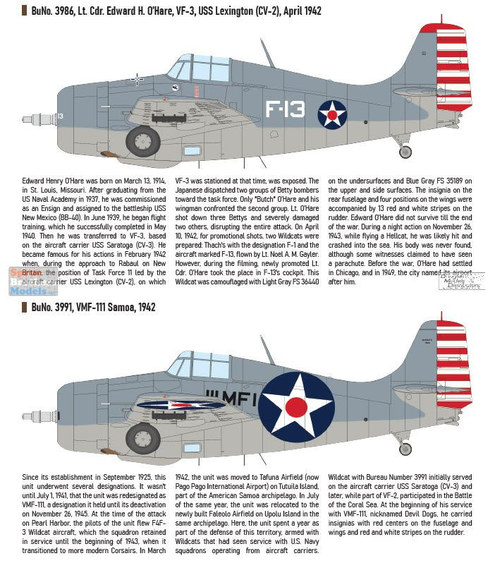 EDU84193 1:48 Eduard F4F-3 Wildcat Weekend Edition - Sprue