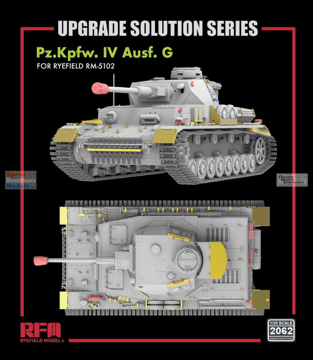RFMRM2062 1:35 Rye Field Model Panzer Pz.Kpfw.IV Ausf.G Upgrade