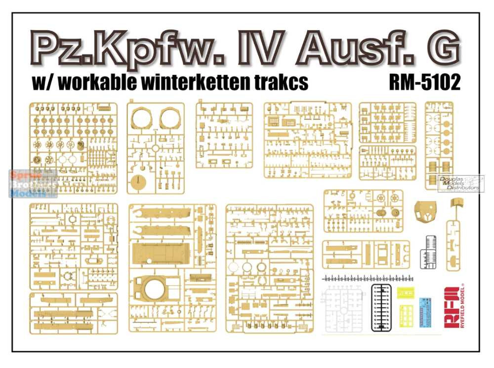 RFMRM5102 1:35 Rye Field Model Panzer Pz.Kpfw.IV Ausf.G with