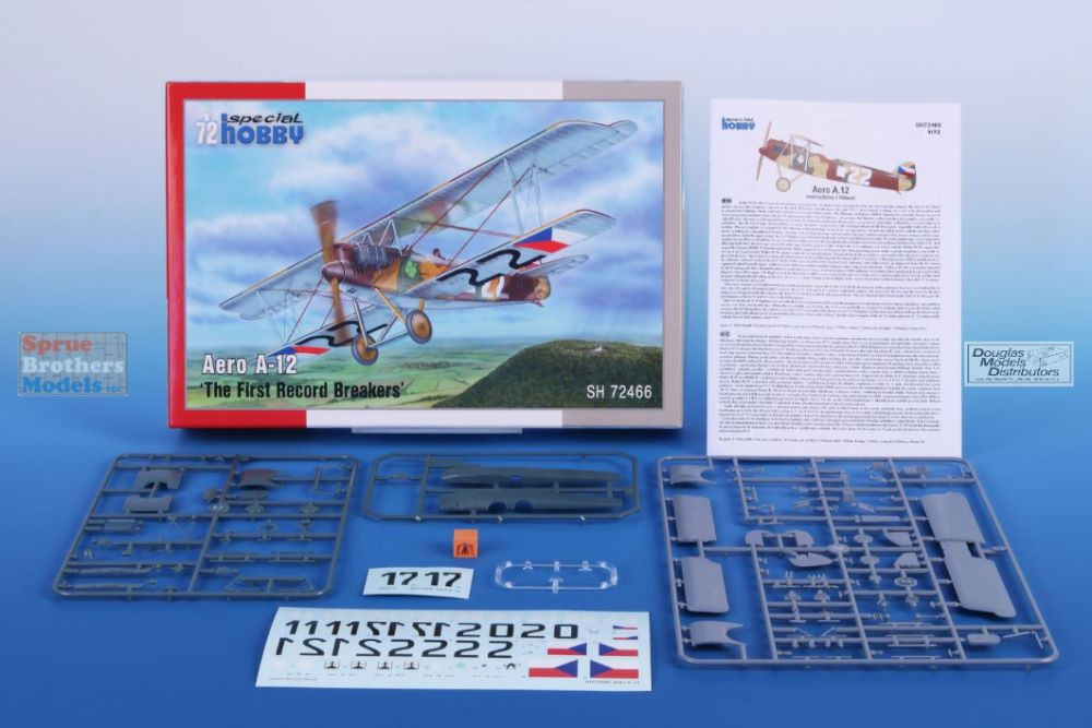 SPH72466 1:72 Special Hobby Aero A-12 'The First Record Breakers