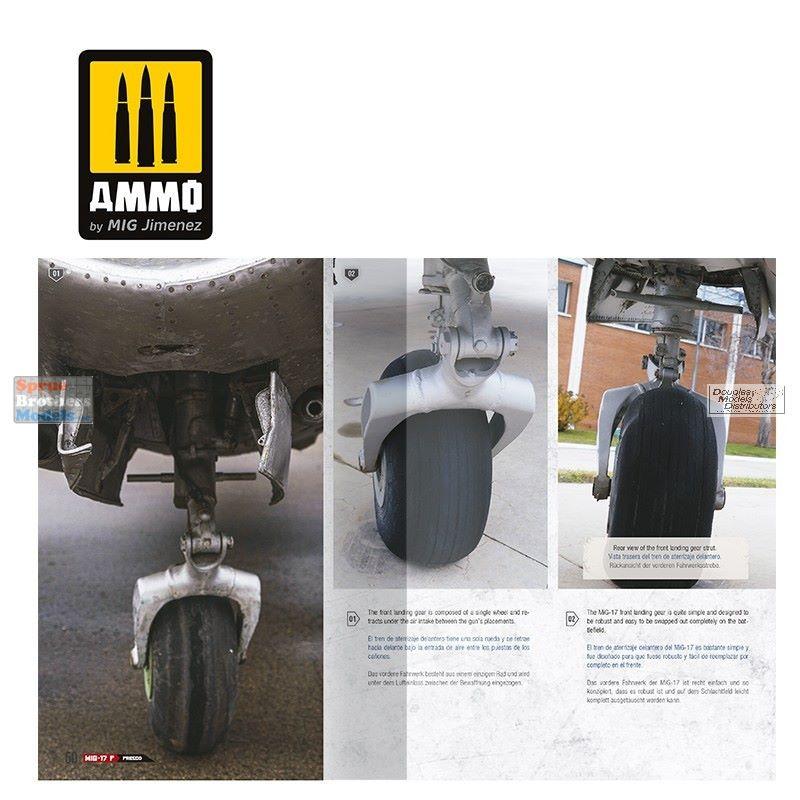 AMM6084 AMMO by Mig Camouflage Visual Modelers Guide - MiG-17F