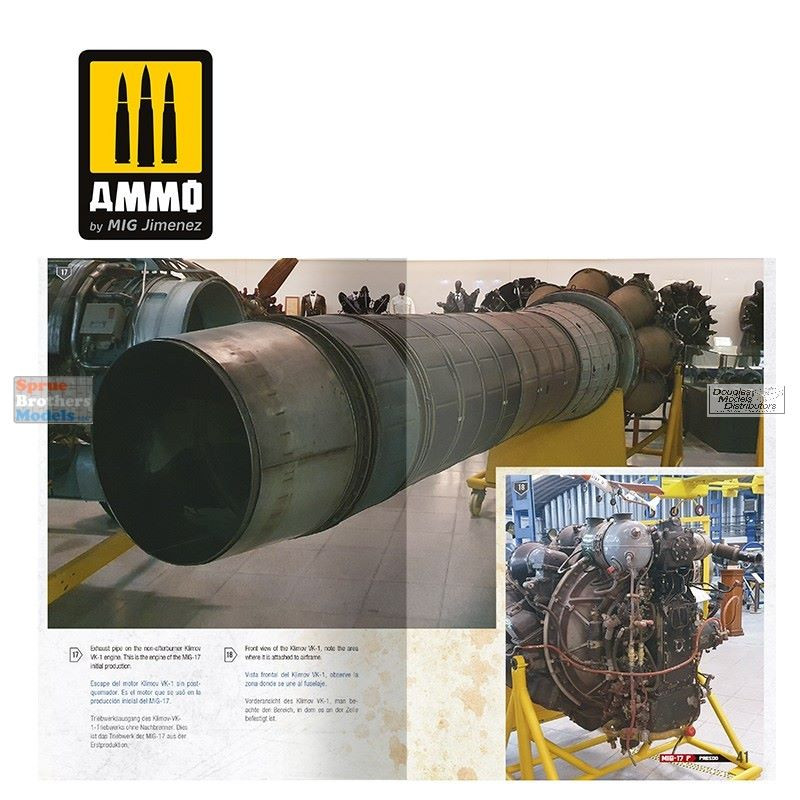 AMM6084 AMMO by Mig Camouflage Visual Modelers Guide - MiG-17F