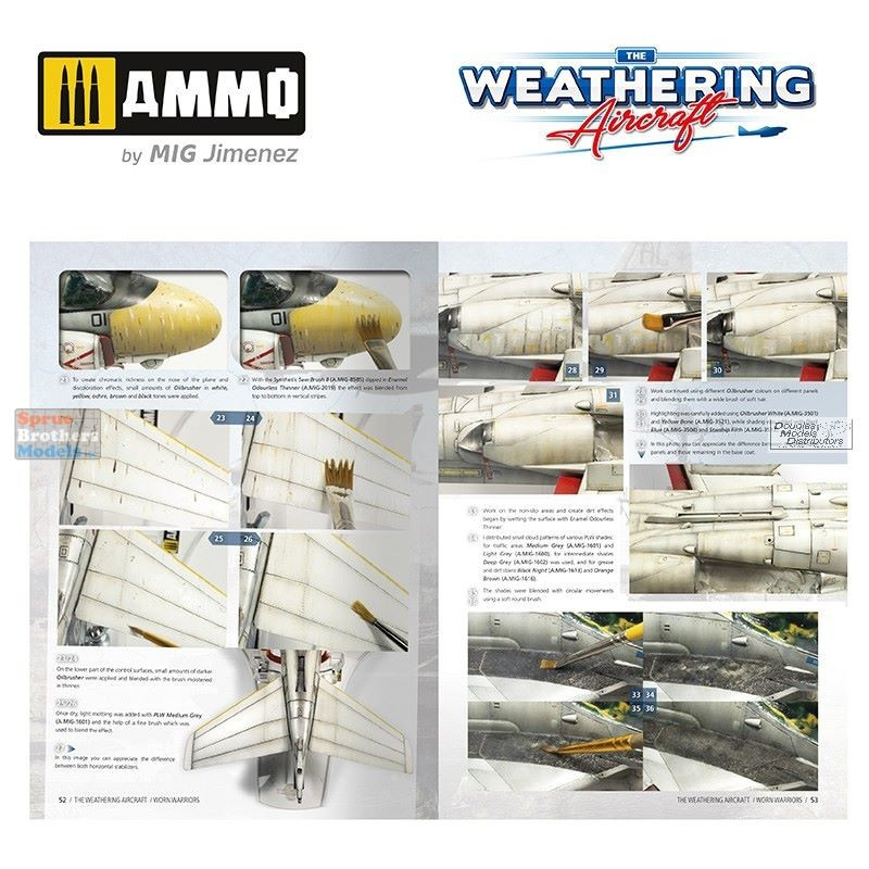 アウアーバッハ・ウィル/スティーブン・バーミンガム　Auerbach Will AMM5223 AMMO by Mig The Weathering Aircraft #23 - Worn Warriors