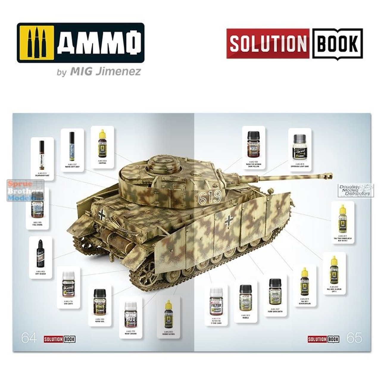 洋書 AMMO BY MIG A.MIG-6005 Modulation AMM7727 AMMO by Mig Solutions Box - WW2 German Mid-War
