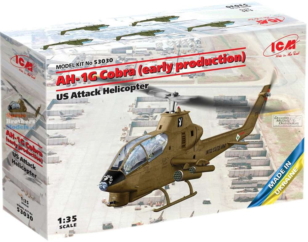 ICM53030 1:35 ICM AH-1G Cobra (Early) - Sprue Brothers Models LLC