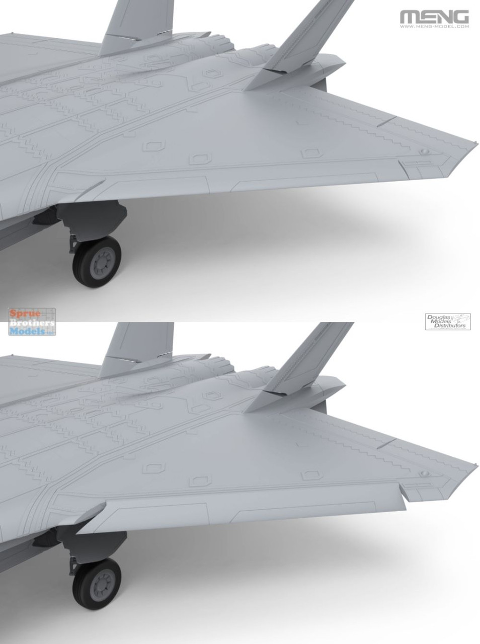 MNGLS002 1:48 Meng Chinese J-20 Stealth Fighter