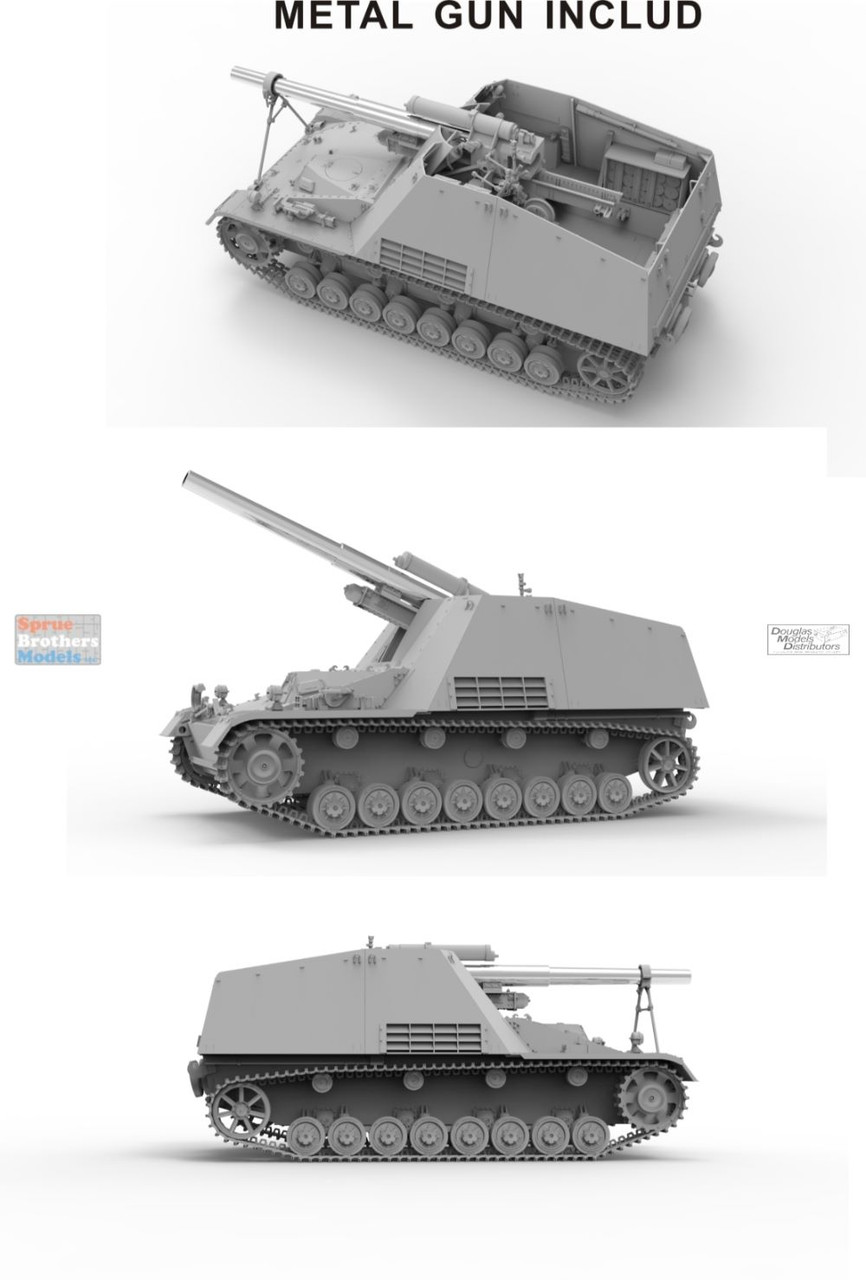 BDMBT032 1:35 Border Model Hummel 15cm sFH 18/1 Sd.Kfz.165