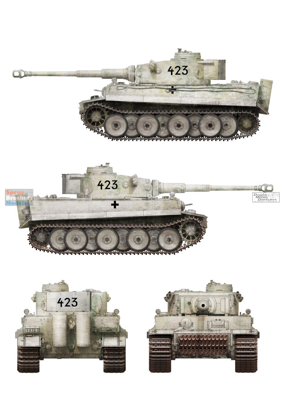 BDMBT034 1:35 Border Model Tiger I Early Sd.Kfz.181 Kharkov