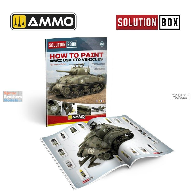 AMM7728 AMMO by Mig Solutions Box - WW2 USA ETO Colors and