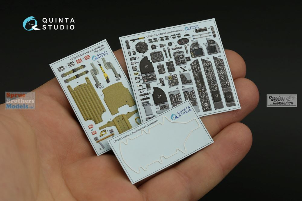 QTSQD32194 1:32 Quinta Studio Interior 3D Decal - AV-8B Harrier II