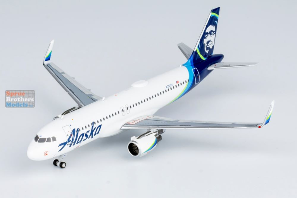 NGM15016 1:400 NG Model Alaska Airlines Airbus A320-200 Reg