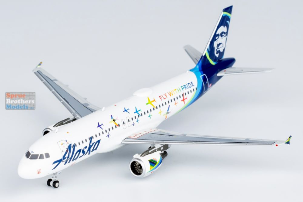 NGM15018 1:400 NG Model Alaska Airlines Airbus A320-200 Reg