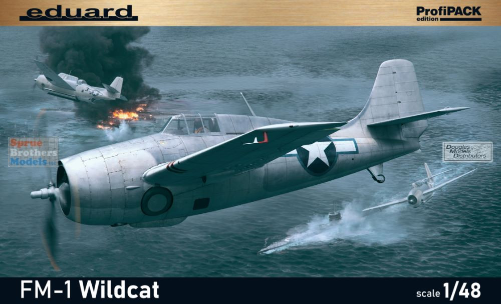 EDU82204 1:48 Eduard FM-1 Wildcat ProfiPACK - Sprue Brothers