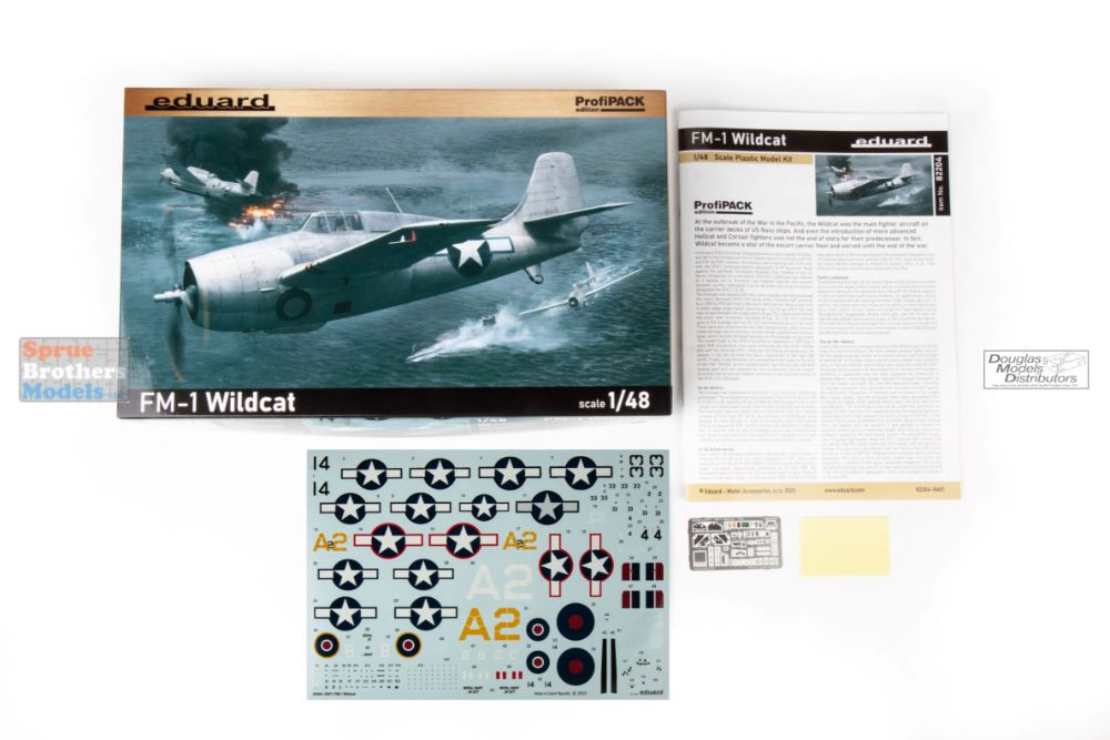 EDU82204 1:48 Eduard FM-1 Wildcat ProfiPACK - Sprue Brothers
