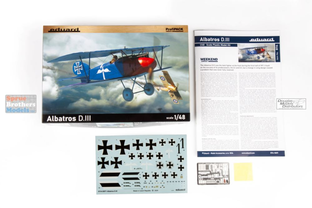 EDU08114 1:48 Eduard Albatros D.III - Sprue Brothers Models LLC