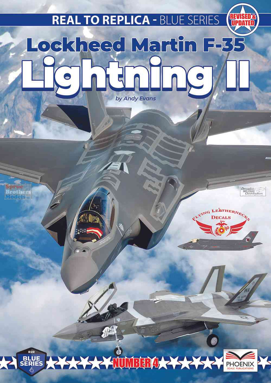 PSPBLUE004R Phoenix Scale Publications - Lockheed Martin F-35